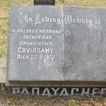 PADYACHEE Covidsamy -1973
