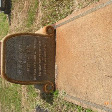 PARKES B.W. 1877-1927