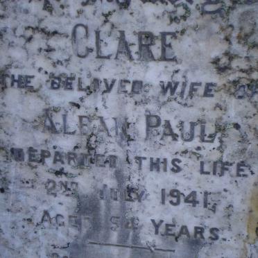 PAUL Clare -1941