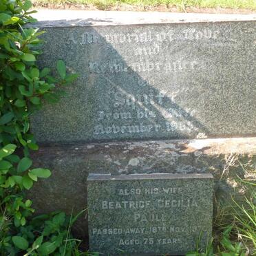 PAULL Squiff -1935 &amp; Beatrice Cecilia -1970 