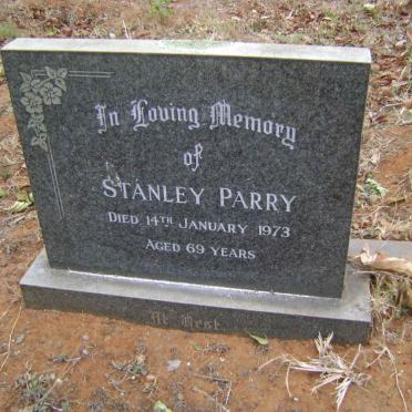 PARRY Stanley -1973