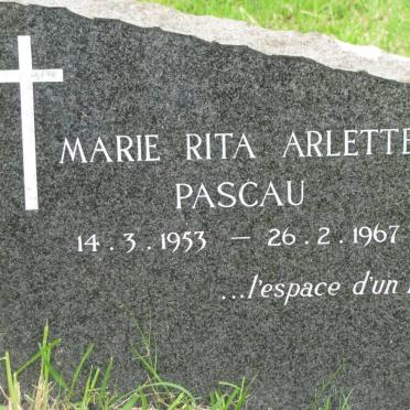 PASCAU Marie Rita Arlette 1953-1967