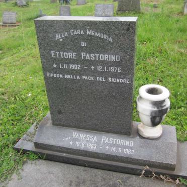 PASTORINO Ettore 1902-1976 :: PASTORINO Vanessa 1963-1963