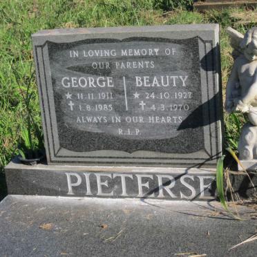 PIETERSE George 1911-1985 &amp; Beauty 1927-1970