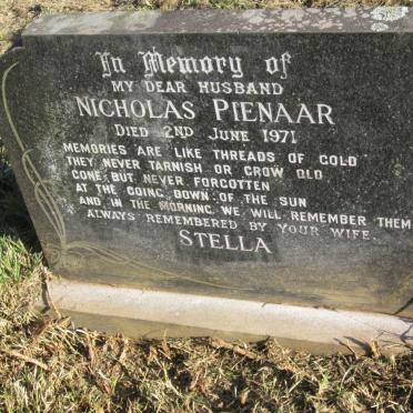 PIENAAR Nicholas -1971