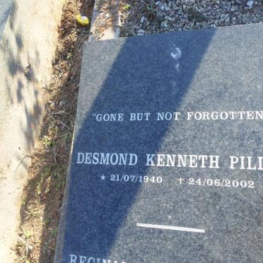 PILLAY Desmond Kenneth 1940-2002