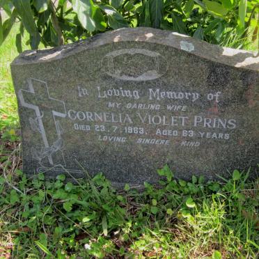 PRINS Cornelia Violet  -1963