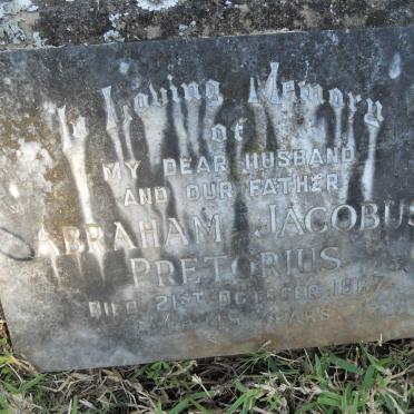 PRETORIUS Abraham Jacobus -1967