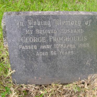 PROGHOULIS George -1969