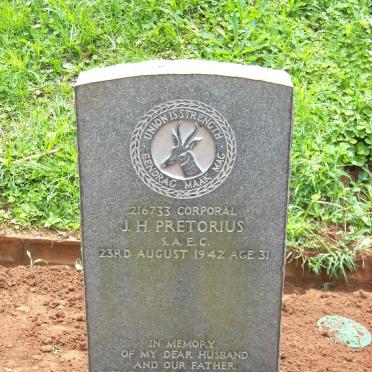 PRETORIUS J.H. -1942