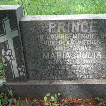 PRINCE Maria Julia 1905-1980