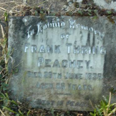 PEACHEY Frank Thring  -1936