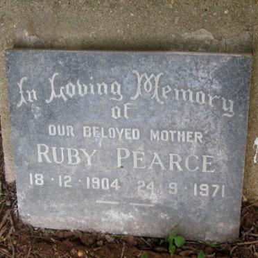 PEARCE Ruby 1904-1971