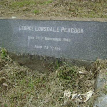 PEACOCK George Lonsdale -1946