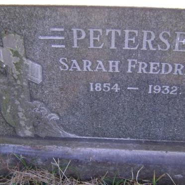 PETERSEN Sarah Fredrika 1854-1932