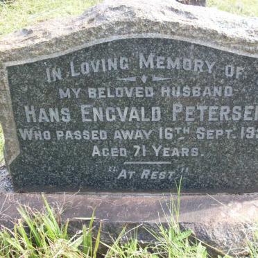 PETERSEN Hans Engvald -1950