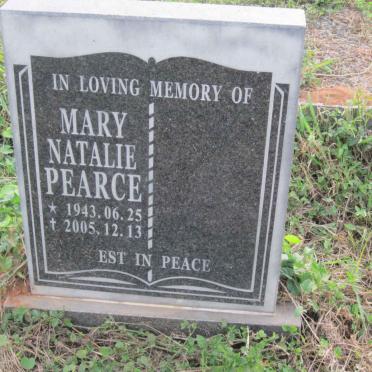 PEARCE Mary Natalie 1943-2005