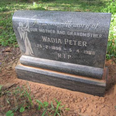 PETER Wadia 1898-1986