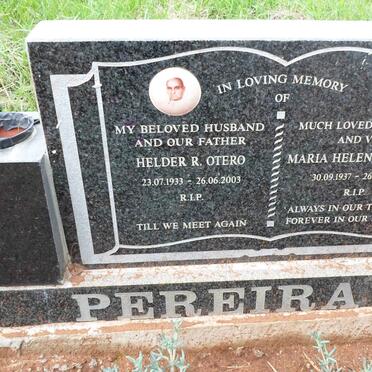 PEREIRA Helder R. Otero 1933-2003 &amp; Maria Helena Rosales 1937-2015