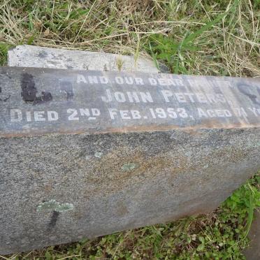PETERS John -1953