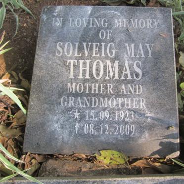 PETTERSEN Agnes Marie 1885-1969 :: THOMAS Harry Graham 1925-1995 &amp; Solveig May 1923-2009 :: WAIT Simon Graham 1989-2005
