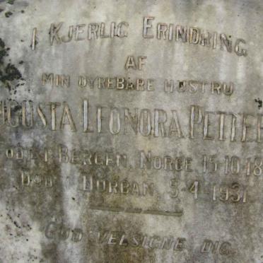 PETTERSEN Augusta Leonora 1877-1931