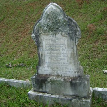 PETTIT Roland John -1944 &amp; May Wiltshire -1963