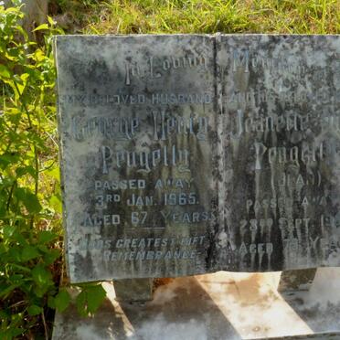 PENGELLY George Henry -1965 &amp; Jeanette Anna -1980