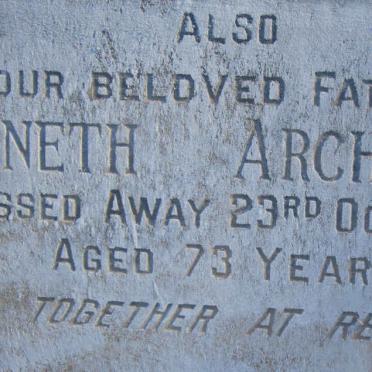 PEYTON Kenneth Archibald -1984