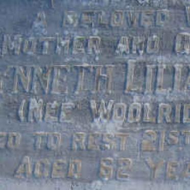 PEYTON Kenneth Archibald -1984 &amp; Gwyneth Lilian WOOLRIDGE -1968