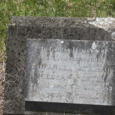 PORTER Emmanuel Atkinson Meghan -1959