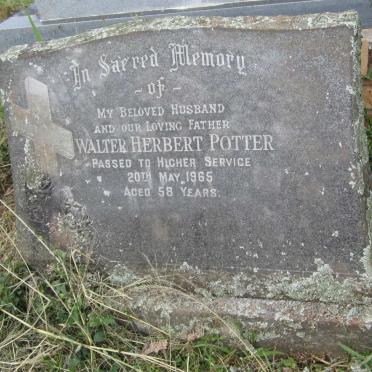 POTTER Walter Herbert -1965