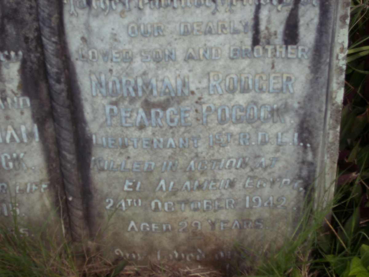 POCOCK Norman Rodger Pearce -1942 :: POCOCK George William Pearce -1915
