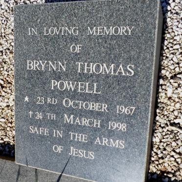 POWELL Brynn Thomas 1967-1998