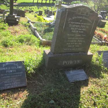POWYS Sampson -1956 &amp; Elizabeth -1970 :: POWYS Arnold Roland -1993
