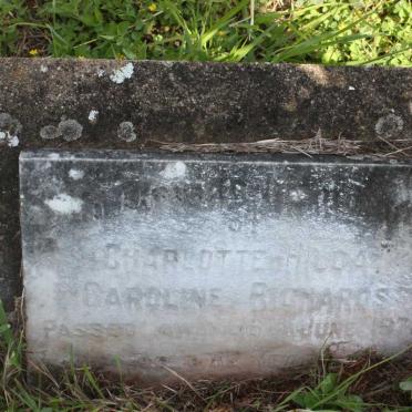 RICHARDS Charlotte Hilda Caroline -1973