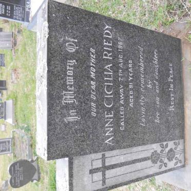 RIEDY Anne Cicilia -1967