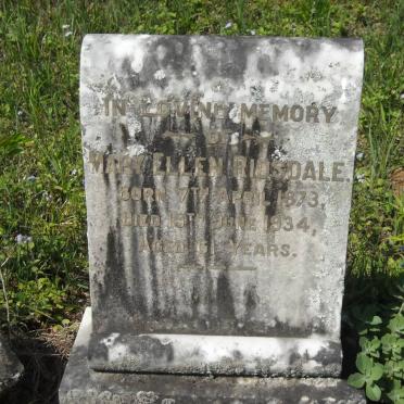 RIDSDALE Mary Ellen 1873-1934