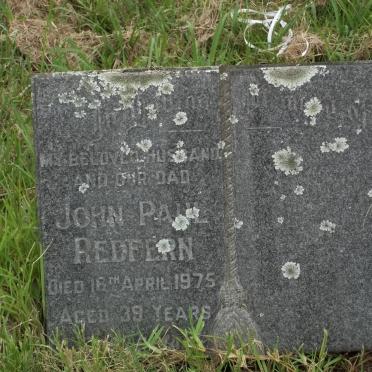 REDFERN John Paul -1975