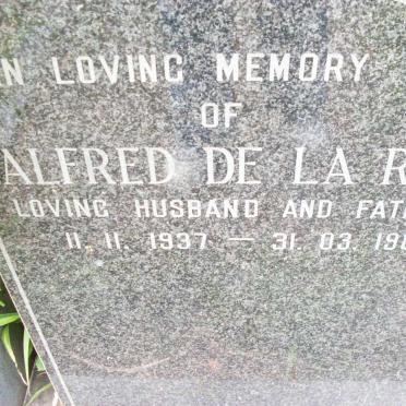 REY Alfred, de la 1937-1987