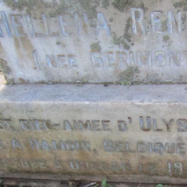 RENERY Hellena nee GERIMONT 1892-1960