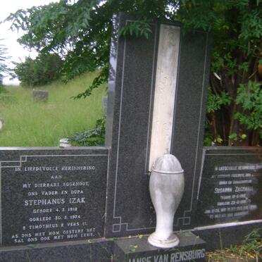 RENSBURG Stephanus Izak, Janse van 1912-1974 &amp; Susanna Zacharia 1910-1991
