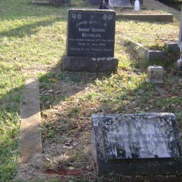 REYNOLDS George C. -1955 &amp; Sarah Susara -1944