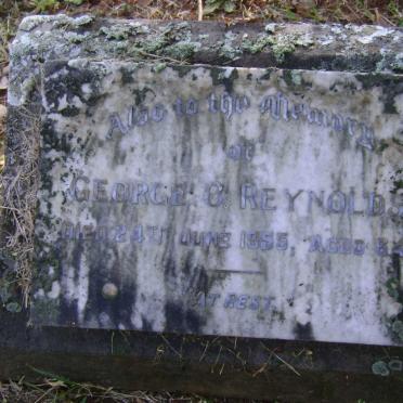 REYNOLDS George C. -1955 &amp; Sarah Susara -1944