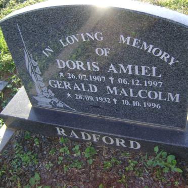 RADFORD Doris Amiel 1907-1997 :: Gerald Malcolm 1932-1996