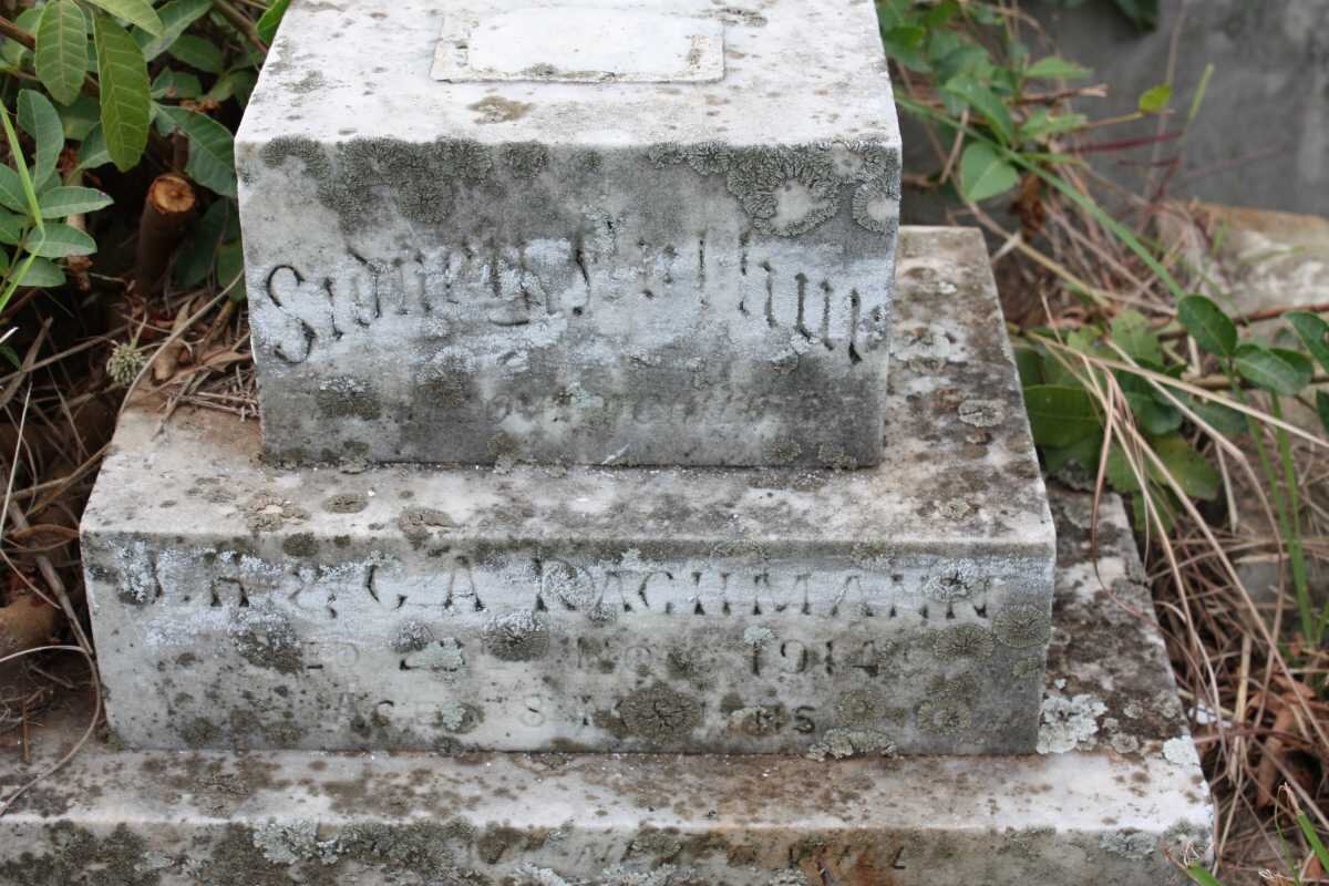 RACHMANN Sidney Arthur -1914