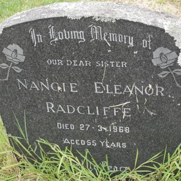 RADCLIFFE Nancie Eleanor -1968