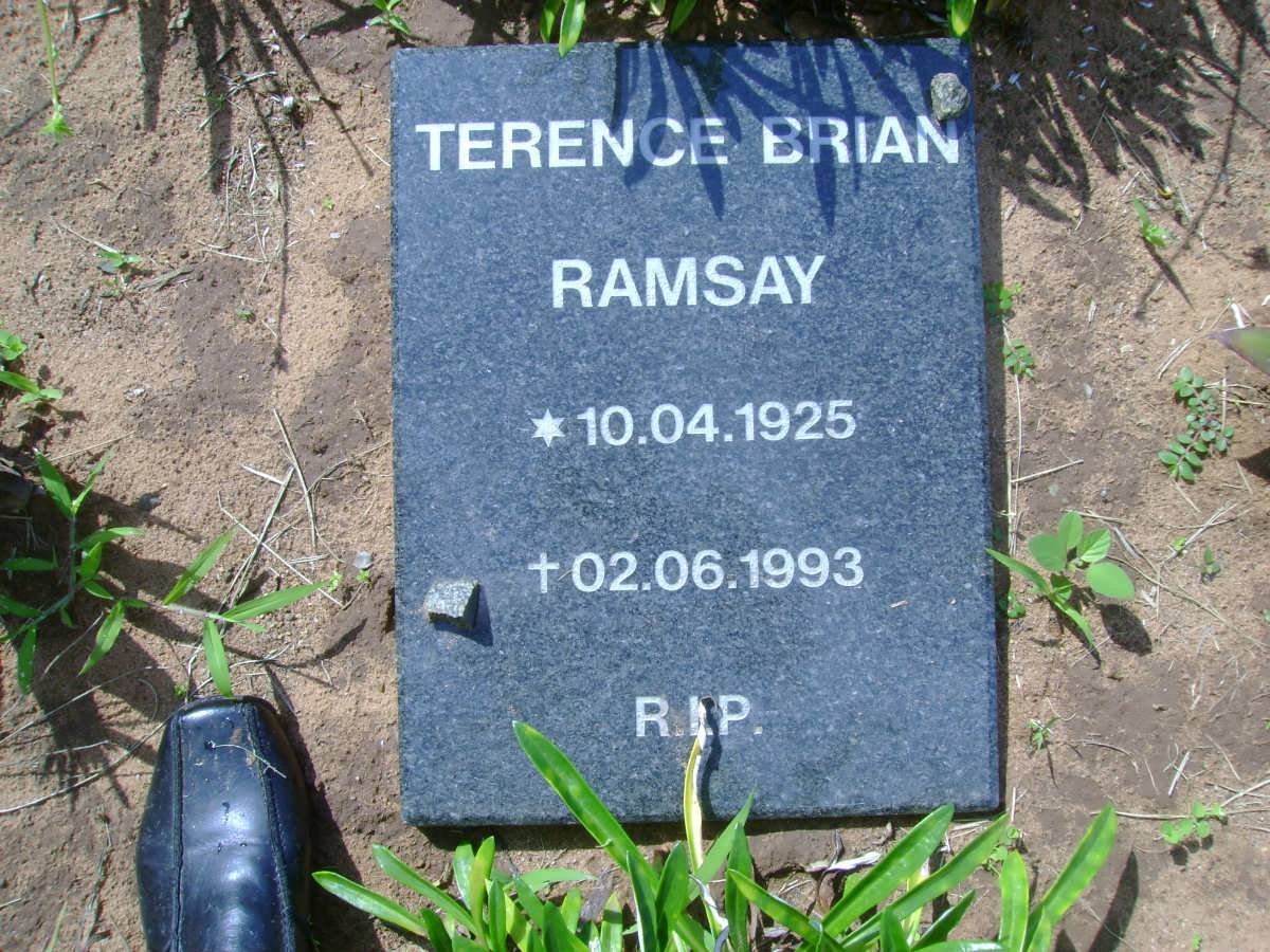 RAMSAY Terence Brian 1925-1993 &amp; Eileen Agatha -1966