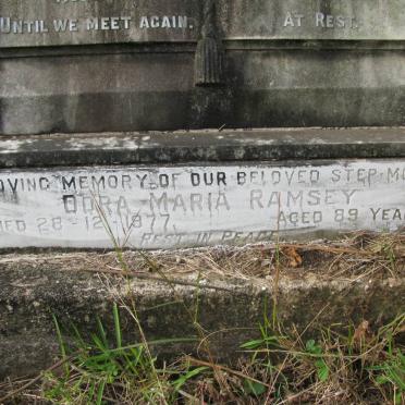 RAMSEY Bernard Coulson -1961 &amp; Dora Maria -1977 :: RAMSEY Nell Ellen Amelia -1934 