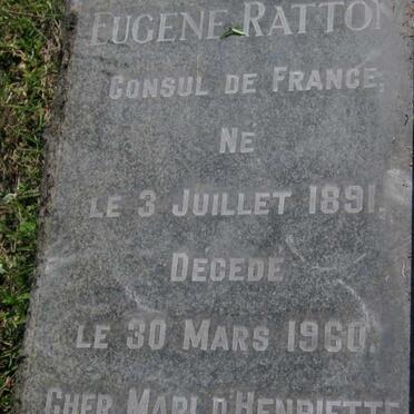 RATTON Eugene 1891-1960